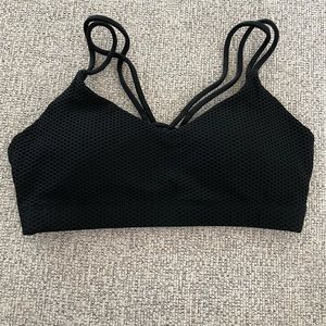 Lorna Jane black sports bra